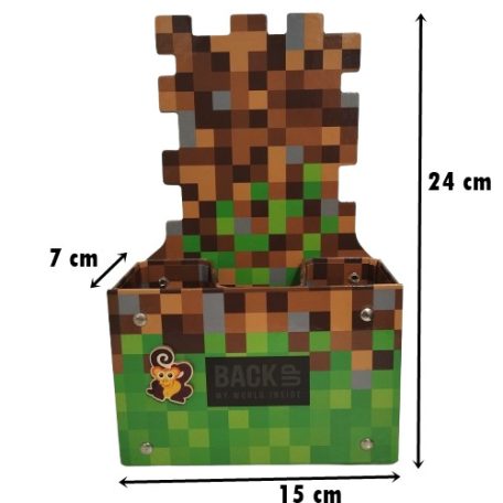 BackUp asztali tolltartó / Game Minecraft