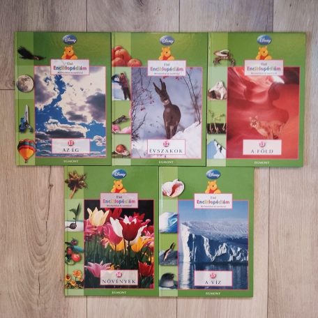 Első Enciklopédiám Micimackóval és barátaival 15 kötet Disney
