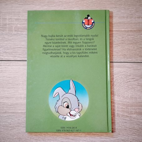 Toppancs és a nagy tűz mesekönyv Disney