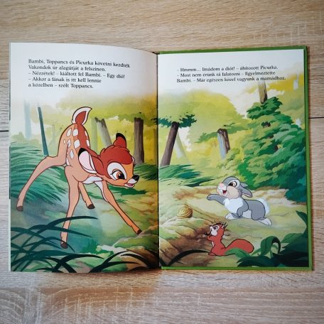 Bambi és az elveszett mókus mesekönyv Disney