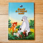 Bambi és a szomorú mackó mesekönyv borító szemből