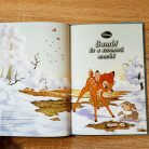 Bambi és a szomorú mackó mesekönyv belső címoldal illusztrációval