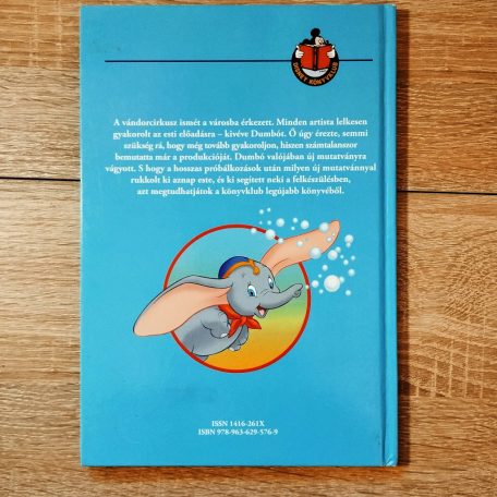 Dumbó új mutatványa mesekönyv Disney