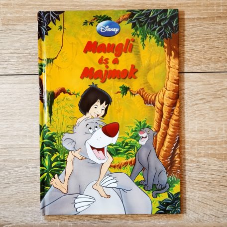 Maugli és a majmok a raktárkunyhónál Disney rajz