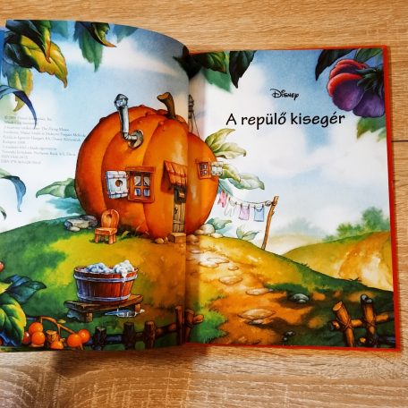 Willy egér tökből készült házikója Disney illusztráció