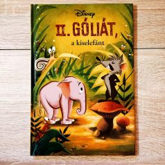 II. Góliát a kiselefánt mesekönyv borító szemből