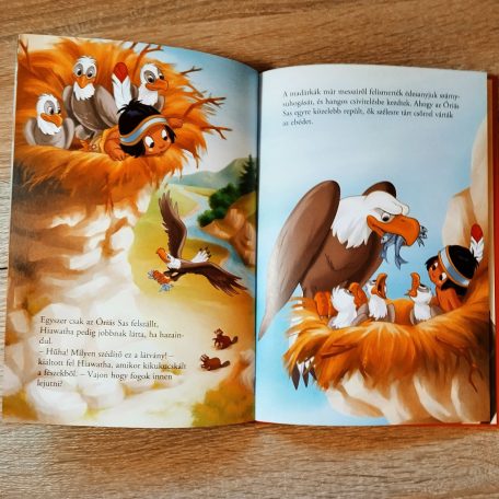 Hiawatha és az Óriás Sas mesekönyv Disney