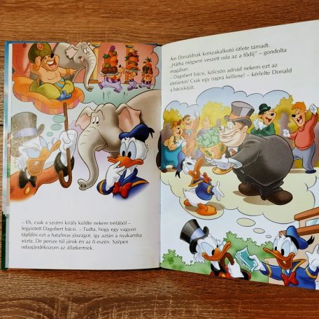 Részlet a mesekönyvből: Donald Kacsa és az elefánt a porondon
