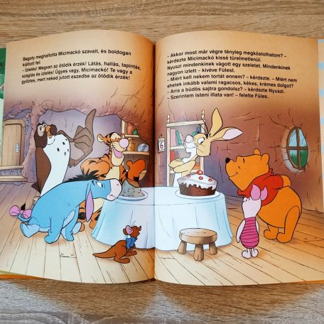 Részlet a Szemfüles érzékszervek meséből színes illusztrációval