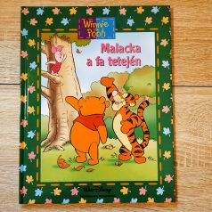 Malacka a fa tetején mesekönyv borító szemből