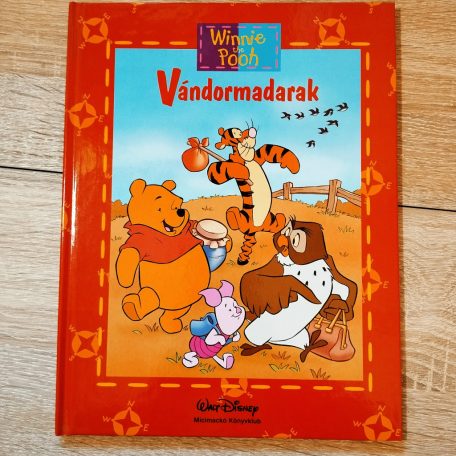 Micimackó Vándormadarak mesekönyv borító szemből