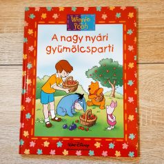 Micimackó A nagy nyári gyümölcsparti mesekönyv borító szemből