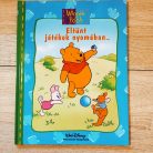 Micimackó Eltűnt játékok nyomában mesekönyv borító szemből
