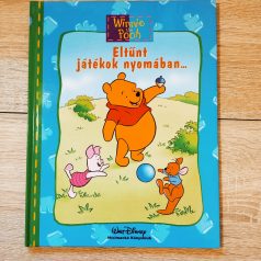 Micimackó Eltűnt játékok nyomában mesekönyv borító szemből