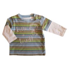 M&S csíkos póló 3-6 hó