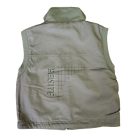 Khaki zöld mellény 3-4 év