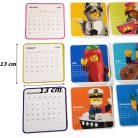Lego kártyanaptárak tartóval, tárolóval