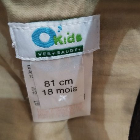 Kantáros nadrág 18 hó Csíkos