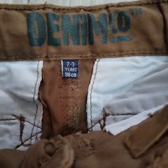 DENIM alkalmi nadrág 2-3 év