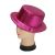 Glitteres Lapos Kalap  Pink