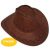 Cowboy velúr kalap Barna Gyerek méret