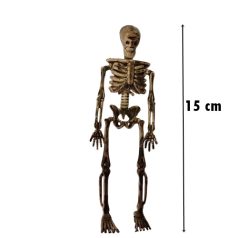 Akasztható Csontváz dísz 15 cm Halloween