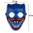Huggy Wuggy Halloween álarc kék