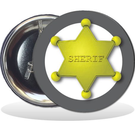 Sheriff kitűző