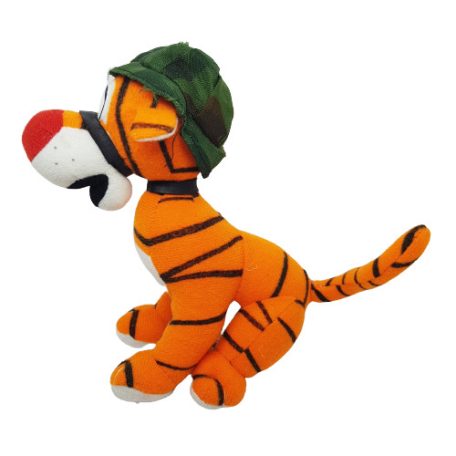 Tigris szafari kalapban