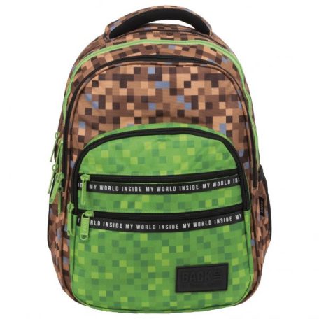 BackUp iskolatáska, hátizsák – Game / Minecraft