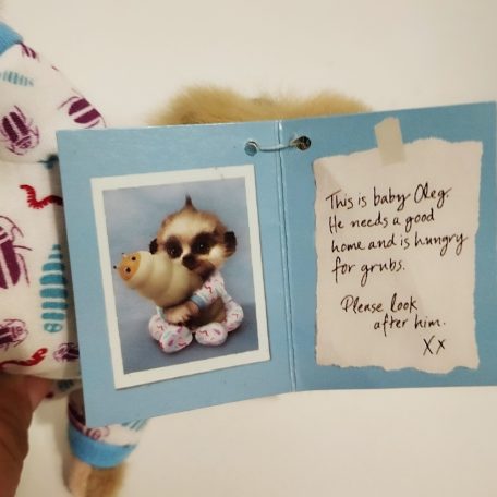 Oleg szurikáta plüss 20 cm /  Alexandr & Sergei