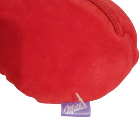 Eredeti bevarrt Milka textil címke katicabogár plüss