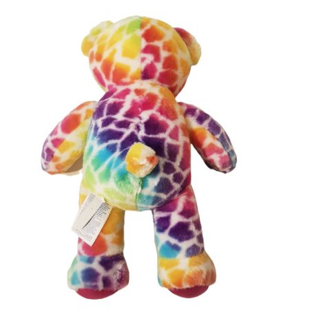 Szivárvány maci zenélő plüss Build A Bear