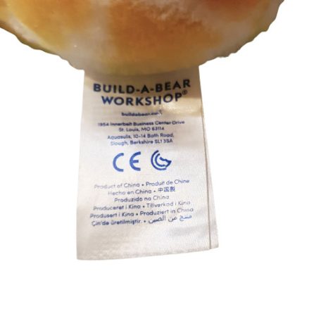 Szivárvány maci zenélő plüss Build A Bear