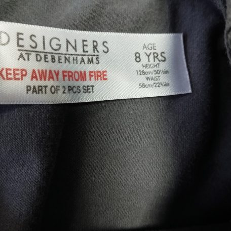 Szürke leggings 8 év Debenhams