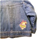 Next hímzett farmerkabát 2-3 év