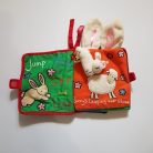 Nyuszis készségfejlesztő könyv JellyCat