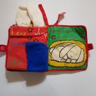 Nyuszis készségfejlesztő könyv JellyCat