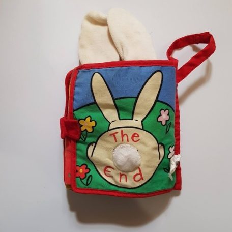 Nyuszis készségfejlesztő könyv JellyCat