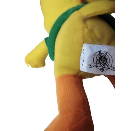 Eredeti Warner Bros. Looney Tunes bevarrt textil címke a plüssön