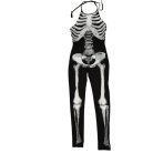 Női szexy csontvázoverál jelmez M