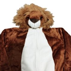 Oroszlán plüss overál jelmez 152-164 cm