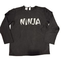 Ninja felső Fekete 152 cm
