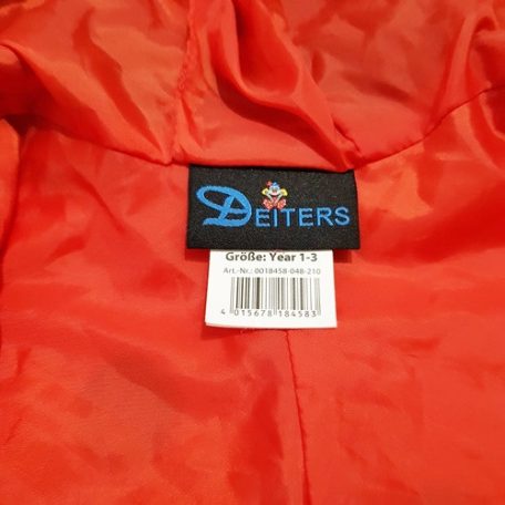 Katica jelmez palást köpeny 1-3 év