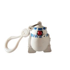 Angry Birds Star Wars R2-D2 Egg-Droid kulcstartó szemből fehér kék piros szenzor