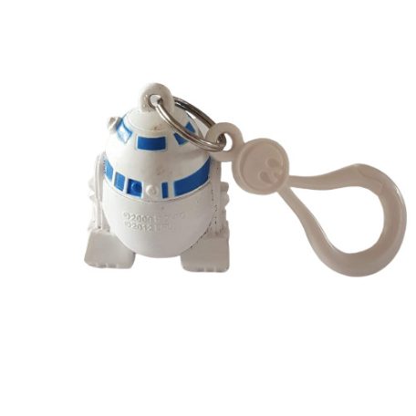 Angry Birds R2-D2 kulcstartó hátulnézet dombornyomott ROVIO LFL 2012 felirat Death Star akasztó