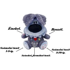 Woezel en Pip interaktív plüss játék RITKA!