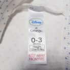 Pöttyös póló 0-3 hó Disney