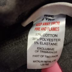 Szürke leggings 4 év 