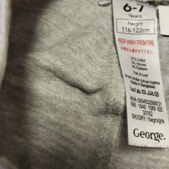 George szürke leggings 6-7 év